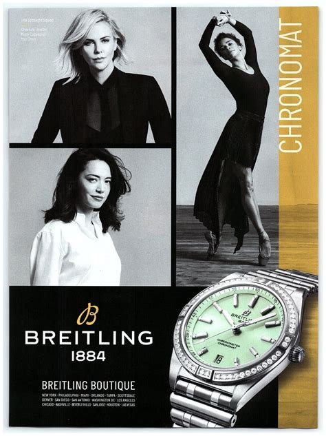 yao chen breitling|charlize theron breitling.